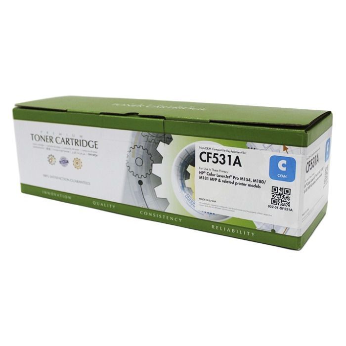 Картридж Static Control HP CLJ CF531A (205A) 900ст cyan (002-01-SF531A)