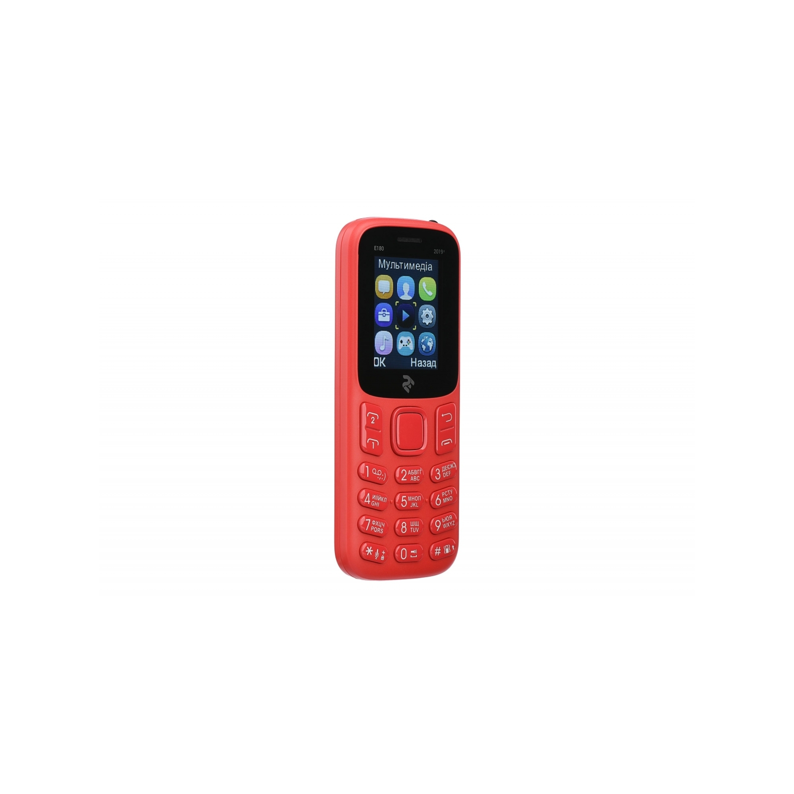 Мобильный телефон 2E E180 2019 Red (680576170057) изображение 7