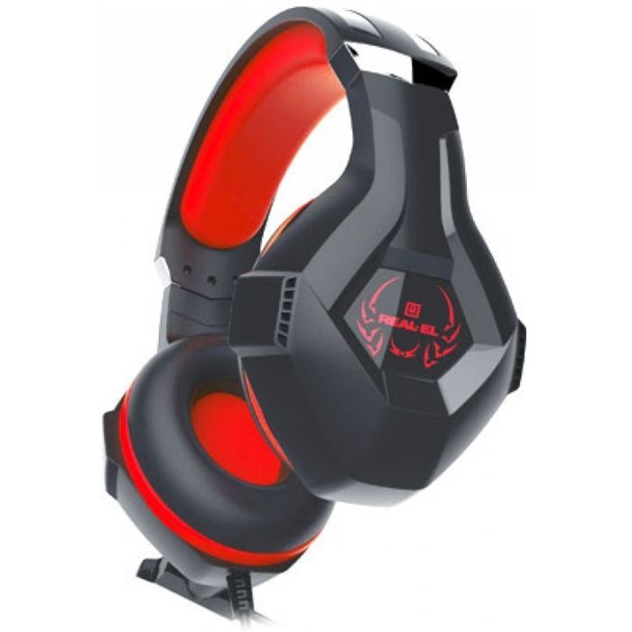 Наушники REAL-EL GDX-7575 Black-Red изображение 6