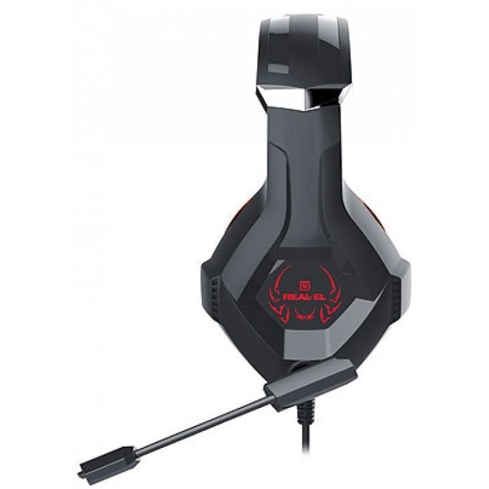 Наушники REAL-EL GDX-7575 Black-Red изображение 8