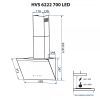 Витяжка кухонна Minola HVS 6222 BL/INOX 700 LED (HVS6222BL/INOX700LED) зображення 11