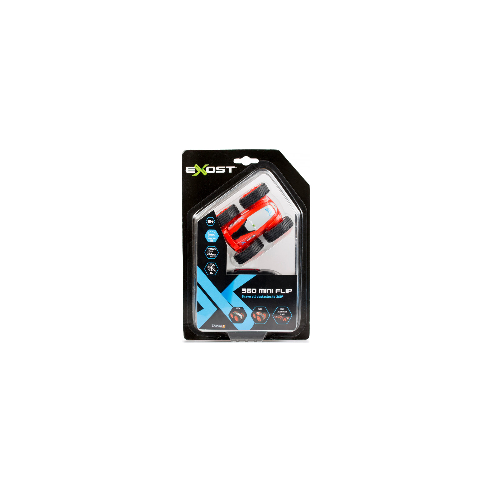 Радиоуправляемая игрушка Silverlit 360 Mini Flip 1:34 Красная (20143-2) изображение 6