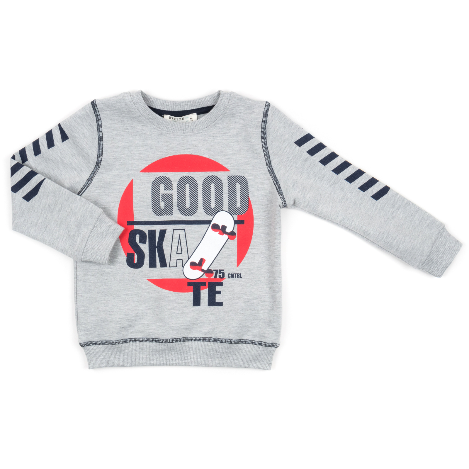 Набор детской одежды Breeze "GOOD SKATE" (13263-128B-gray) изображение 2