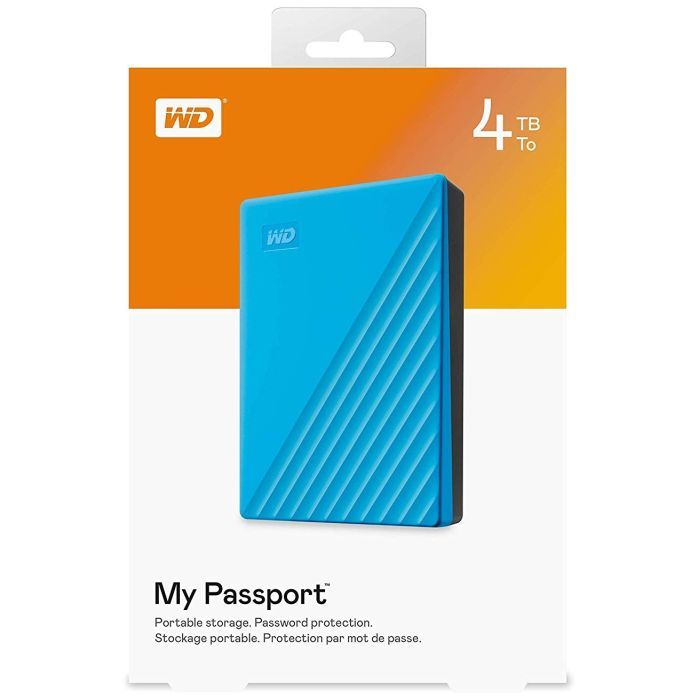 Внешний жесткий диск 2.5" 4TB My Passport Portable WD (WDBPKJ0040BBL-WESN) изображение 6