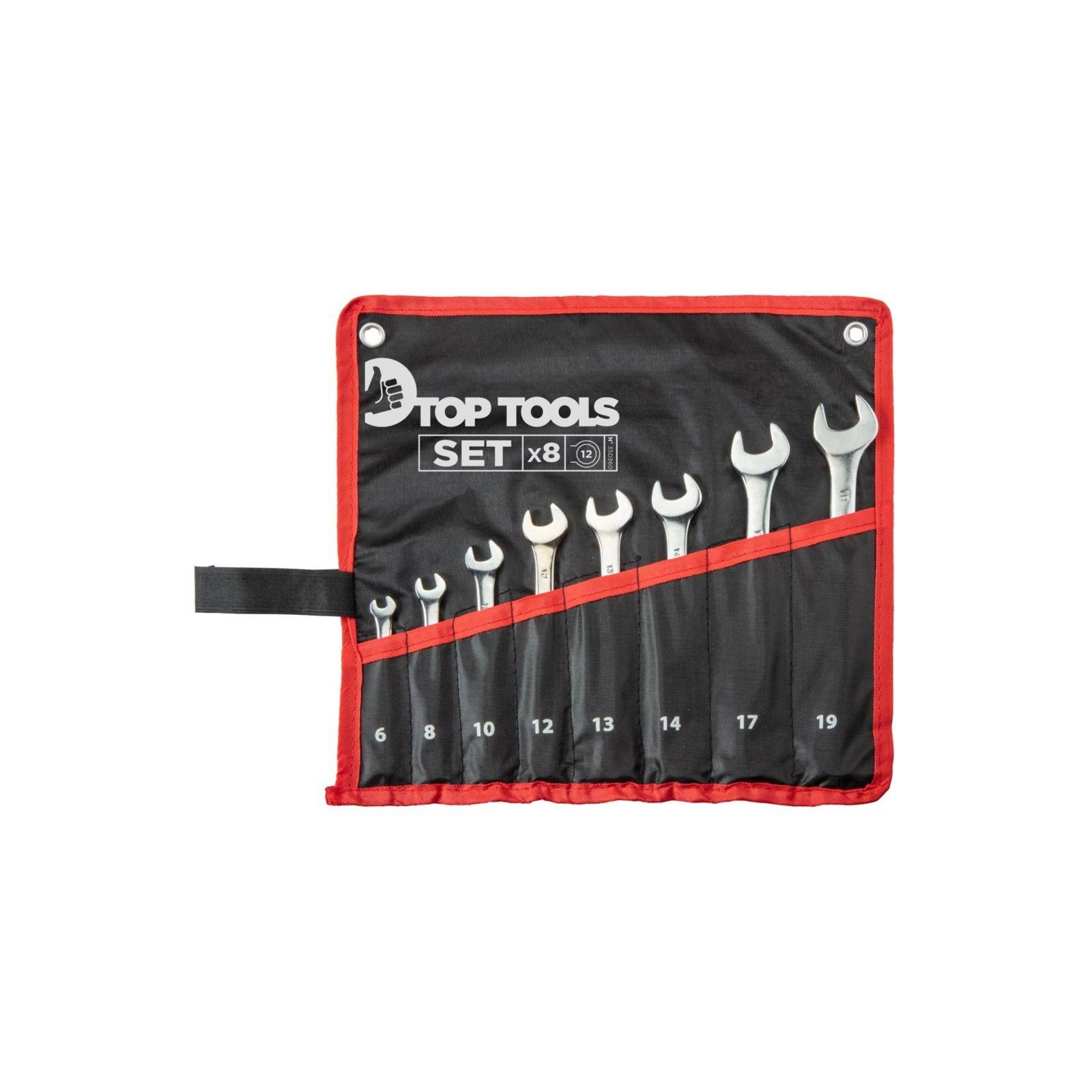 Ключ Top Tools ключей комбинированных 6-19 мм, 8 шт. (35D360)