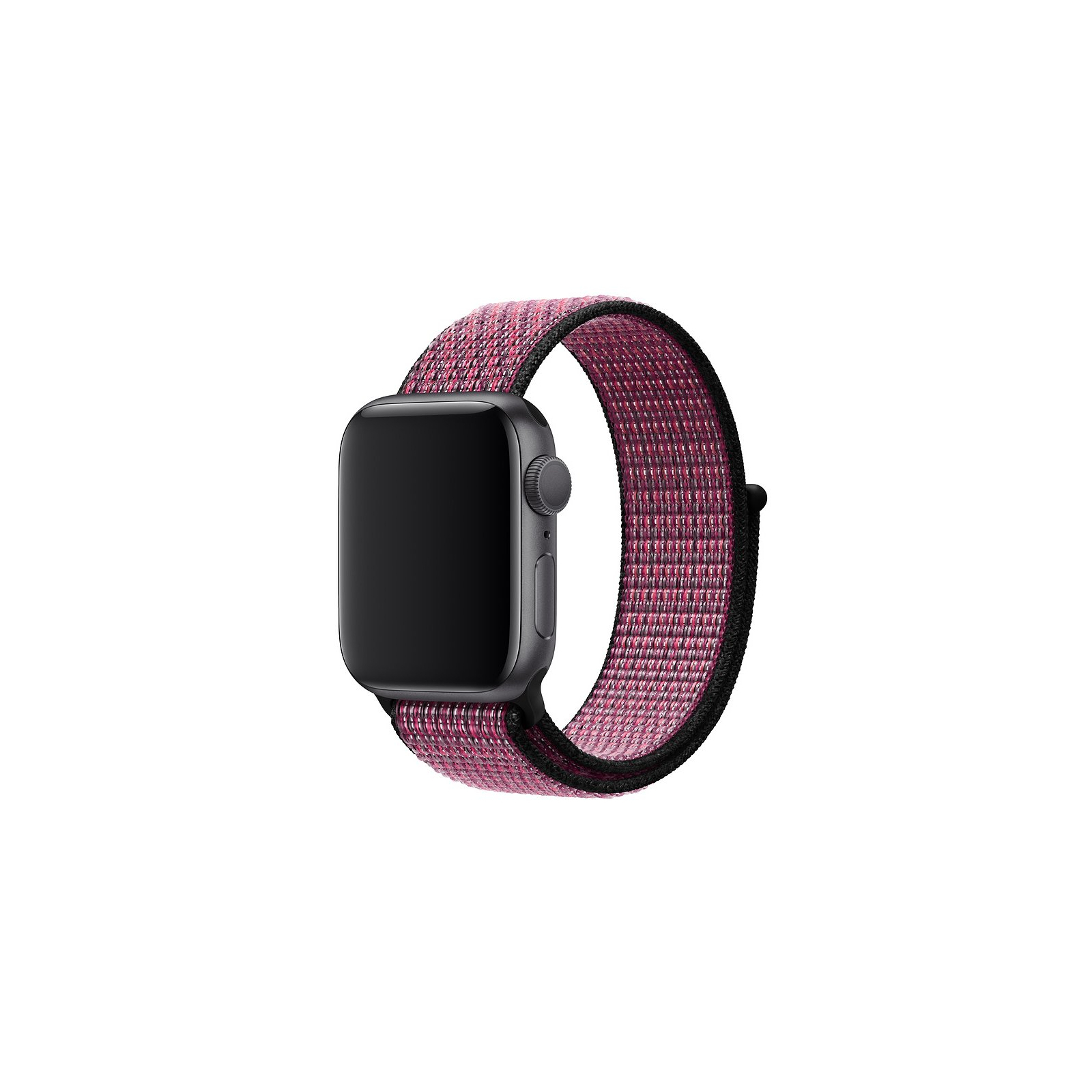 Ремінець до смарт-годинника Apple 44mm Pink Blast/True Berry Nike Sport Loop (MWU42ZM/A) зображення 2