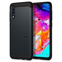 Чехол для мобильного телефона Spigen Galaxy A70 Slim Armor, Metal Slate (620CS26391) изображение 2