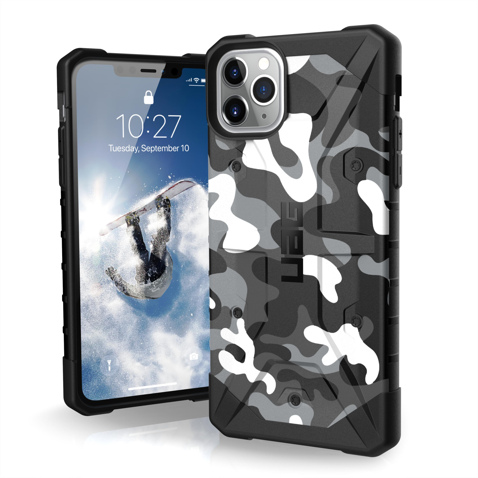Чехол для мобильного телефона UAG iPhone 11 Pro Max Pathfinder Camo, Arctic (111727114060) изображение 4