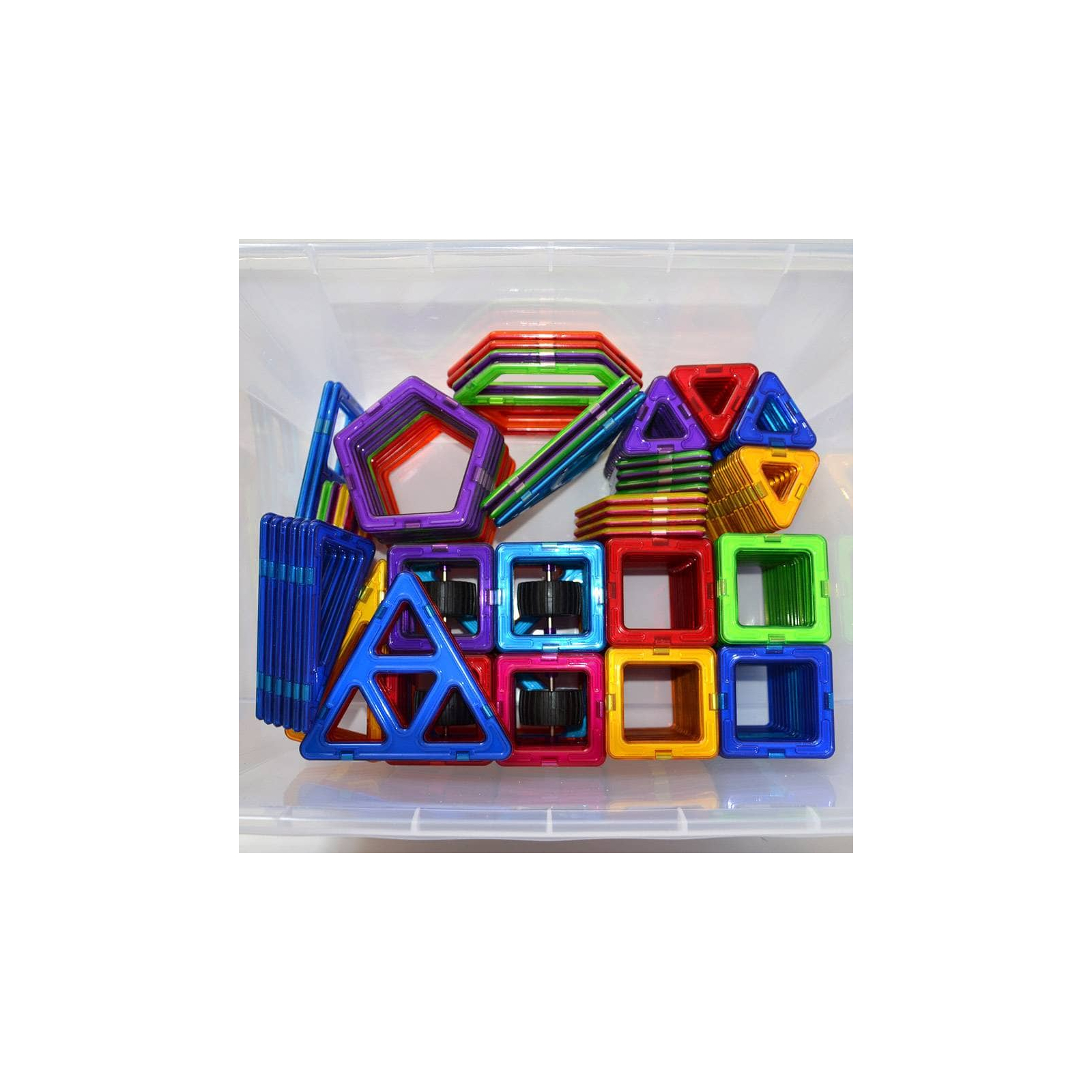 Конструктор Магнікон 268 деталей Plastic box (MK-268) изображение 4