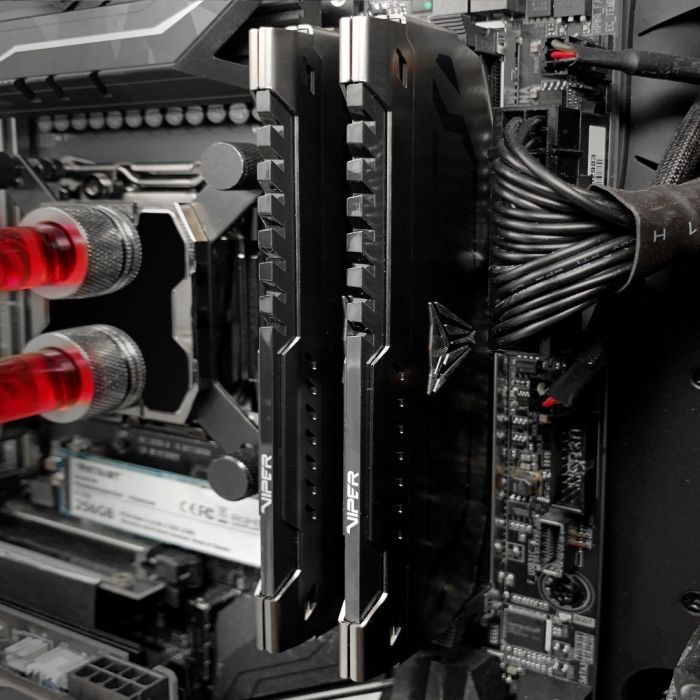Модуль памяти для компьютера DDR4 16GB (2x8GB) 3600 MHz Viper Steel Patriot (PVS416G360C7K) изображение 6