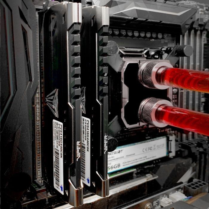 Модуль памяти для компьютера DDR4 16GB (2x8GB) 3600 MHz Viper Steel Patriot (PVS416G360C7K) изображение 8