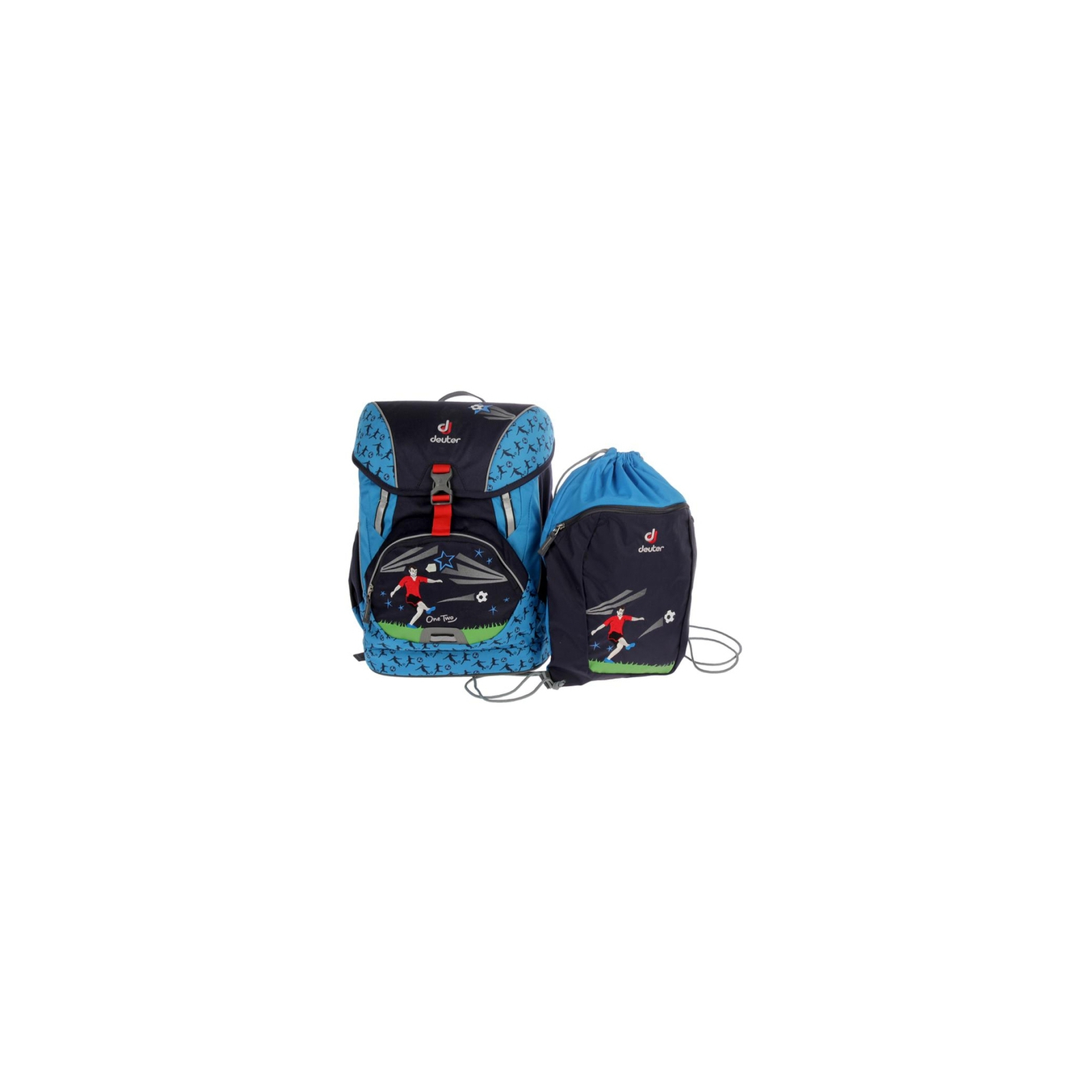 Школьный набор Deuter Набор 5 пр OneTwoSet Sneaker Bag 3045 navy soccer (3880017 3045 (SET)) изображение 6