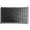 Полка 19" 1U глиб. 800мм, в шкафи глибиною 1000мм, чорна Hypernet (U-FS-100-BLACK) зображення 2