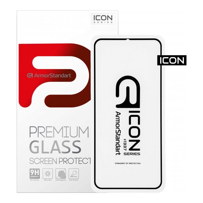 Скло захисне Armorstandart Icon Huawei P Smart S Black (ARM57076)
