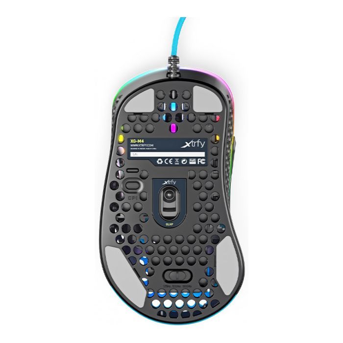 Мышка Xtrfy M4 RGB Miami Blue (XG-M4-RGB-BLUE) изображение 5
