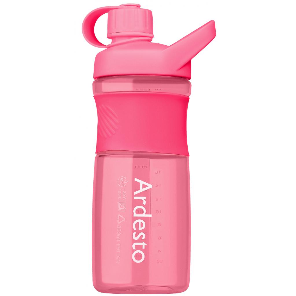 Бутылка для воды Ardesto Round Bottle 800 мл Pink (AR2203TR)