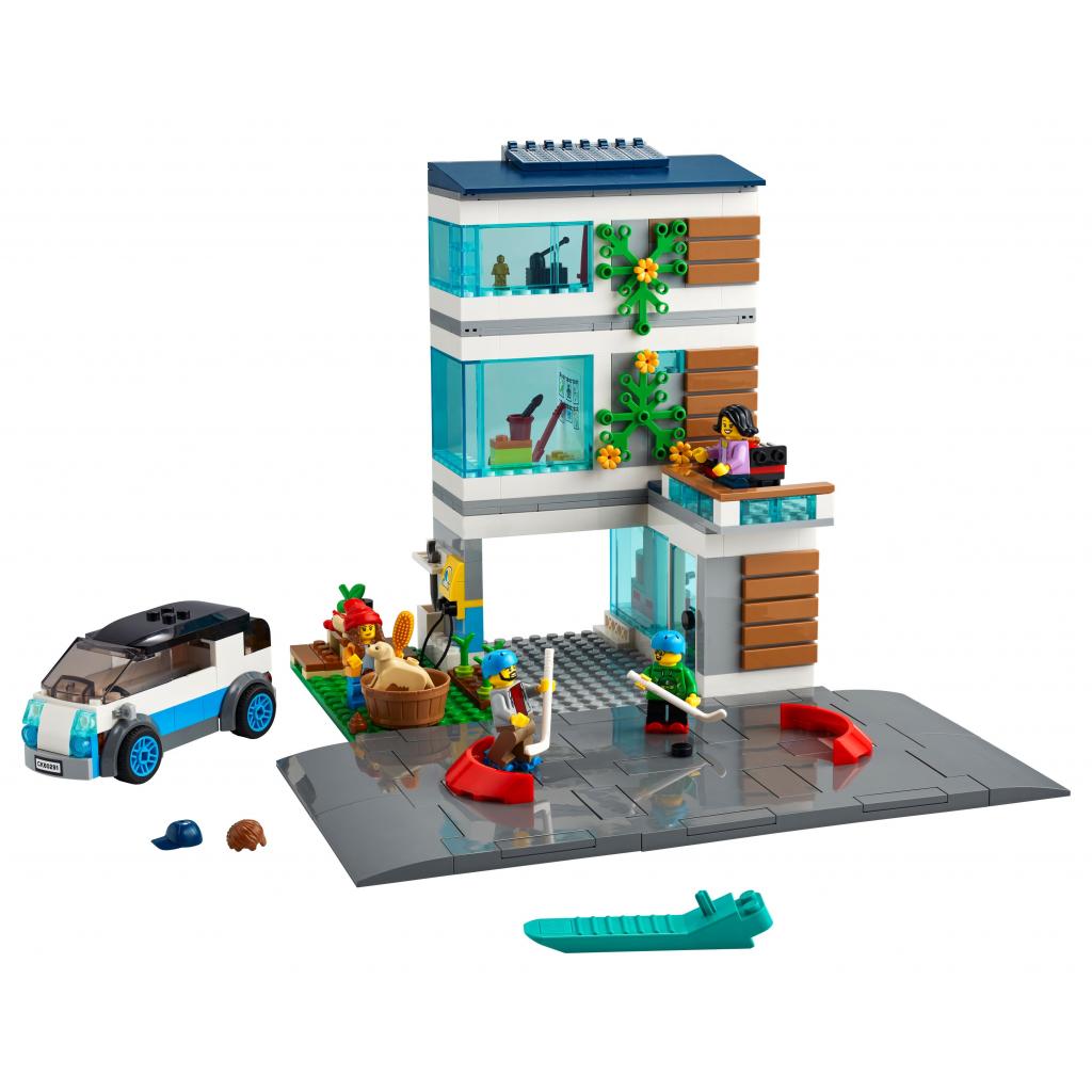 Конструктор LEGO City Сучасний сімейний будинок 388 деталей (60291) зображення 2