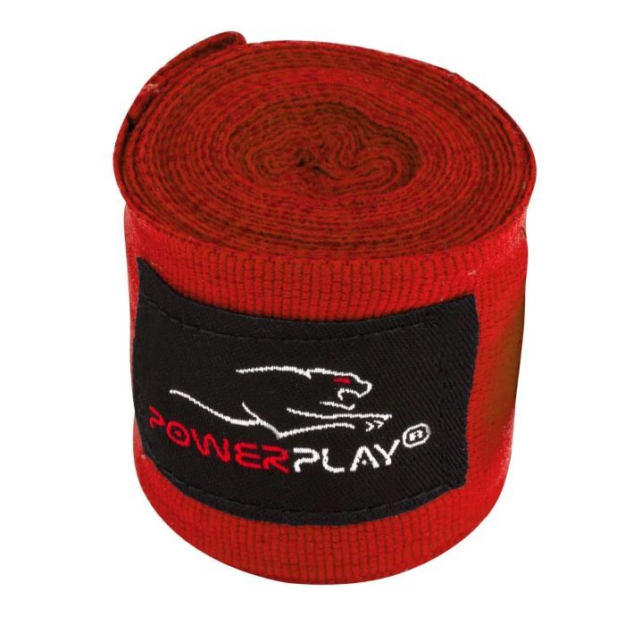 Бинт для спорту PowerPlay 3046 2.5 м Red (PP_3046_2.5m_Red) зображення 3