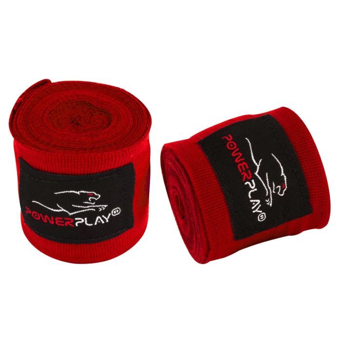 Бинт для спорту PowerPlay 3046 2.5 м Red (PP_3046_2.5m_Red) зображення 5