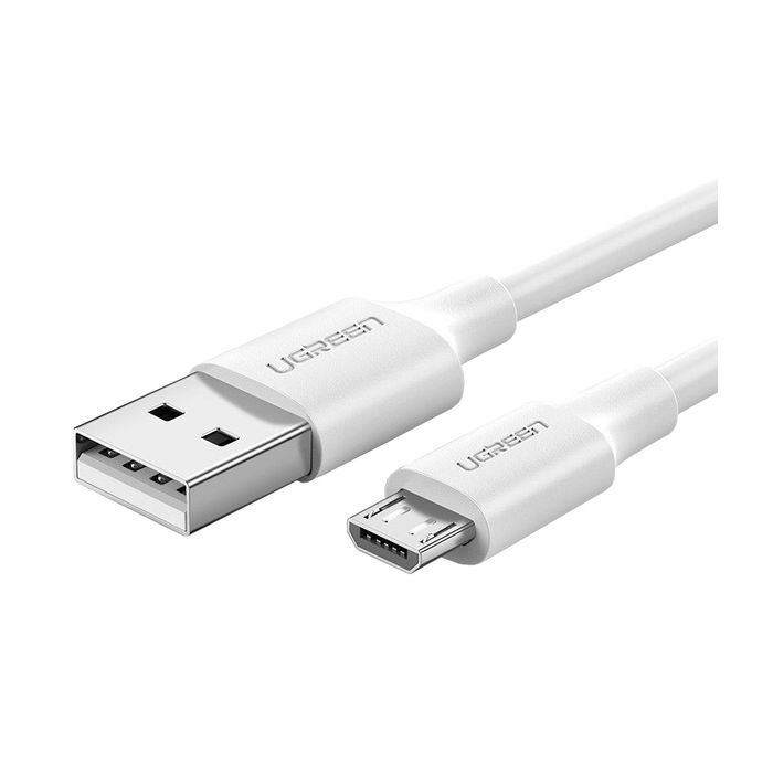 Дата кабель USB 2.0 AM to Micro 5P 2.0m US289 White Ugreen (60143)