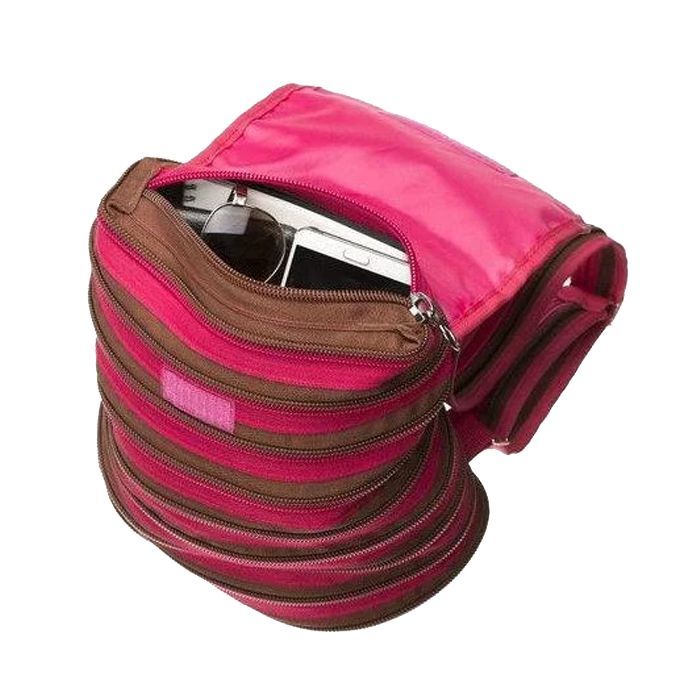 Рюкзак шкільний Zipit Zipper Fuchsia Deep Brown (ZBPL-1) зображення 2