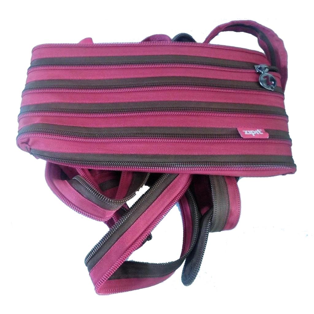 Рюкзак школьный Zipit Zipper Fuchsia Deep Brown (ZBPL-1) изображение 3