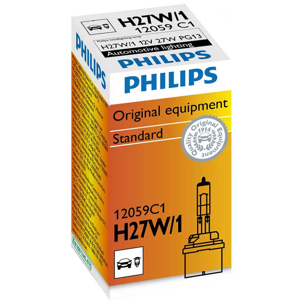 Автолампа Philips 27W (12059C1) изображение 2