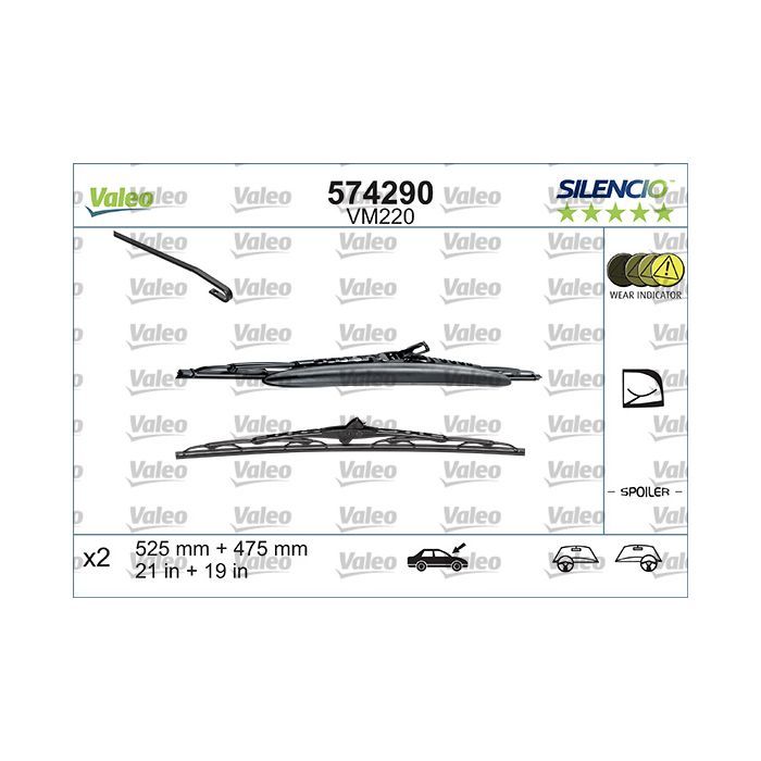 Щетка стеклоочистителя Valeo 574290