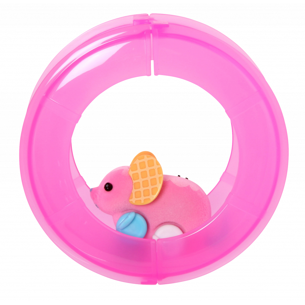 Интерактивная игрушка Moose Мышонок Вафелька с колесом (28194) изображение 7