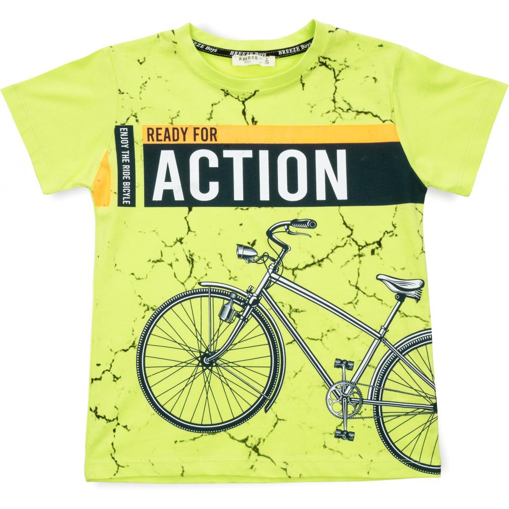 Набор детской одежды Breeze с велосипедом (15148-140B-green) изображение 2