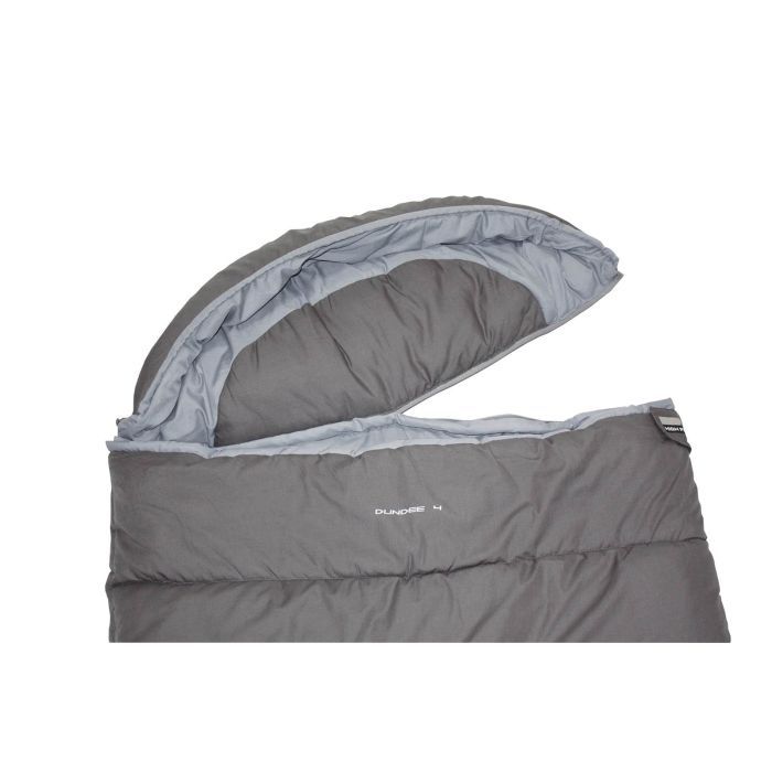 Спальный мешок High Peak Dundee 4 +4C Grey/Light Grey Left (928928) изображение 2