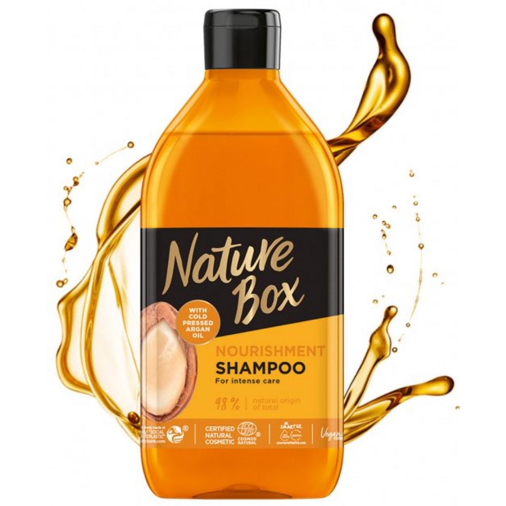 Шампунь Nature Box для живлення та інтенсивного догляду за волоссям 385 мл (9000101299250) зображення 3
