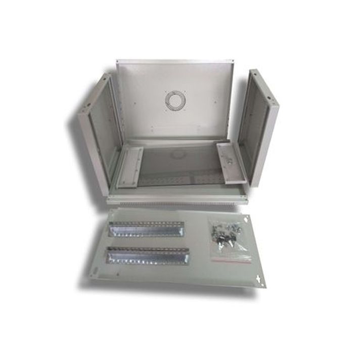 Шафа настінна Hypernet 9U 19" 600x500 (WMNC-500-9U-FLAT) зображення 5