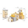 Игровой набор Viga Toys Деревянная мебель для кукол PolarB Кухня и столовая (44038) изображение 3