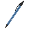 Ручка масляная Axent Prestige автоматическая метал. корпус синий, Синяя 0.7 мм (AB1086-14-02)