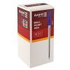 Ручка шариковая Delta by Axent Черная 0.7 мм Прозрачный корпус (DB2051-01) изображение 2