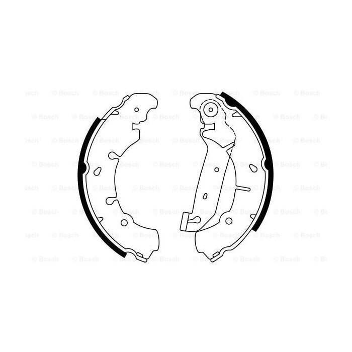 Гальмівні колодки Bosch 0 986 487 599 зображення 5