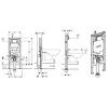 Инсталляция Geberit Duofix UP720 д / унитаза (8 см) (111.796.00.1) изображение 2