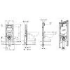 Инсталляция Geberit Duofix UP720 д / унитаза (8 см) (111.796.00.1) изображение 2
