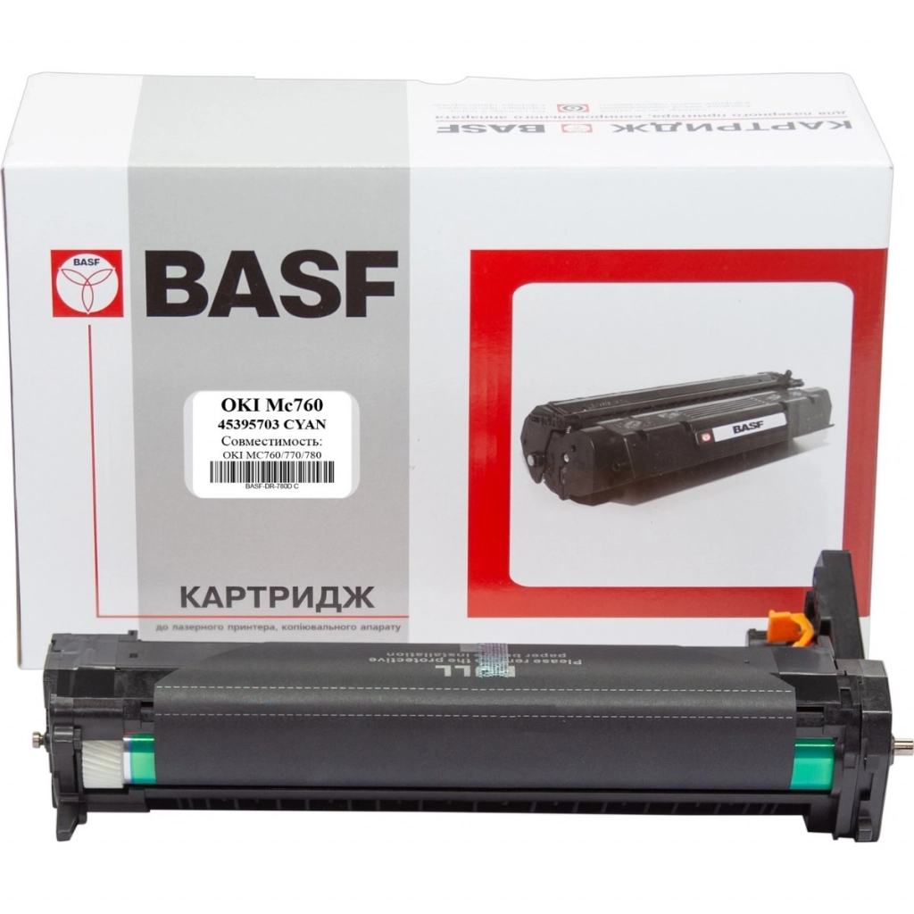 Драм картридж BASF OKI MC760/770/780/ 45395703 Cyan (DR-780DC)