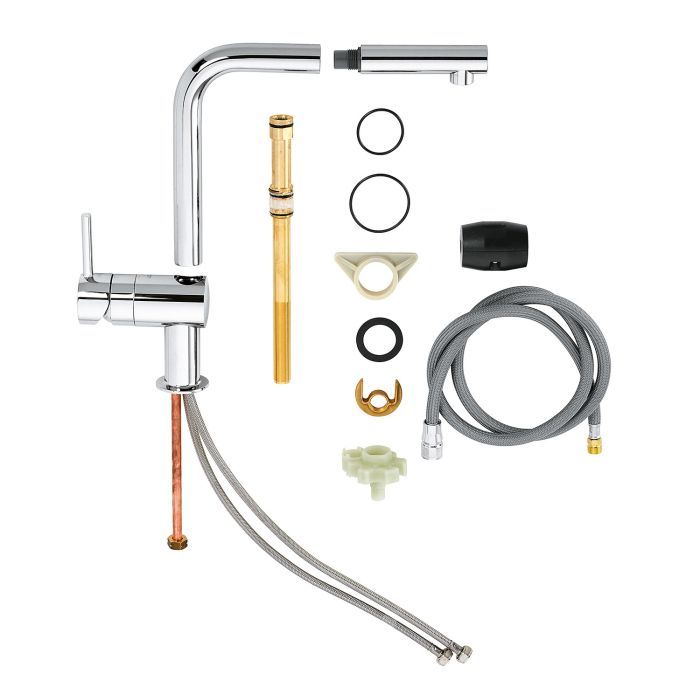 Смеситель Grohe MINTA ХРОМ (32168000) изображение 3