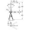 Смеситель Grohe MINTA ХРОМ (32168000) изображение 7