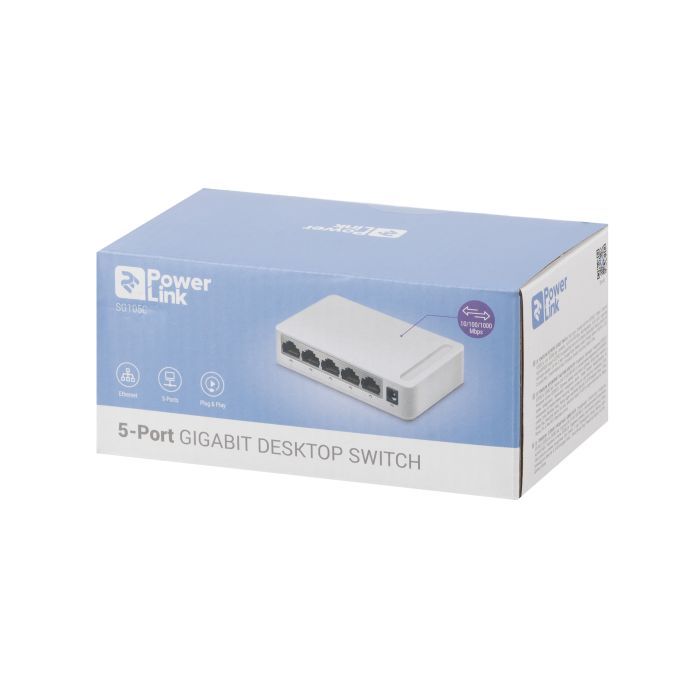 Комутатор мережевий 2E 2E-SG105C зображення 2