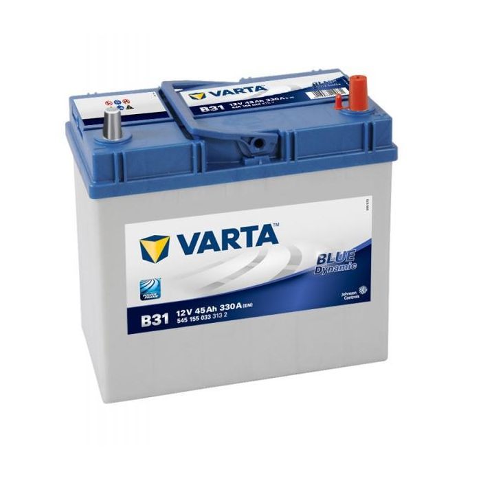 Аккумулятор автомобильный Varta Blue Dynamic 45Аh без нижн. бурта (545155033) изображение 2