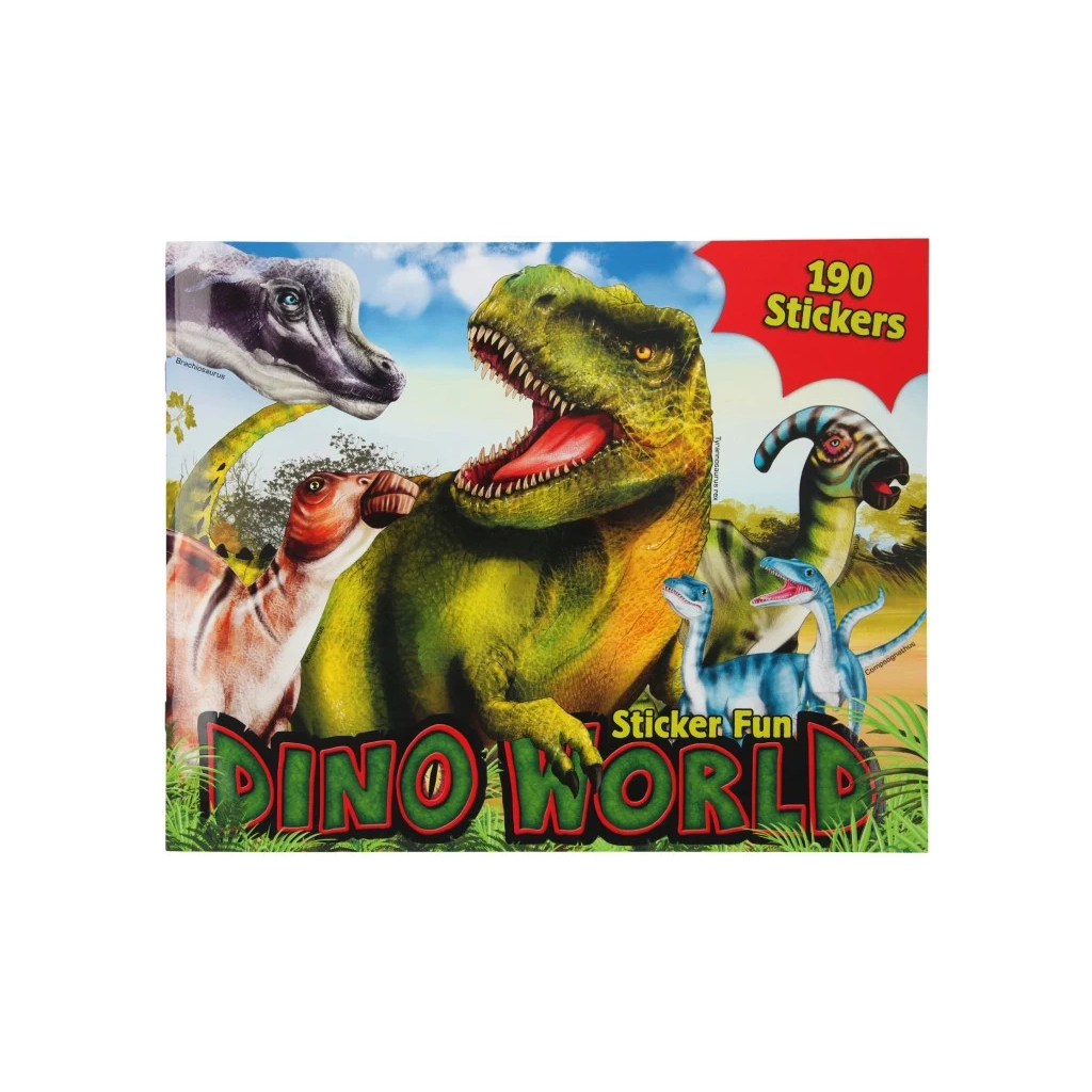 Набір для творчості Dino World Альбом із наліпками Depesche (6336851)