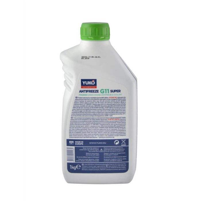 Антифриз Yuko -40 Super G11 зелен. 20л (4820070245028) изображение 2