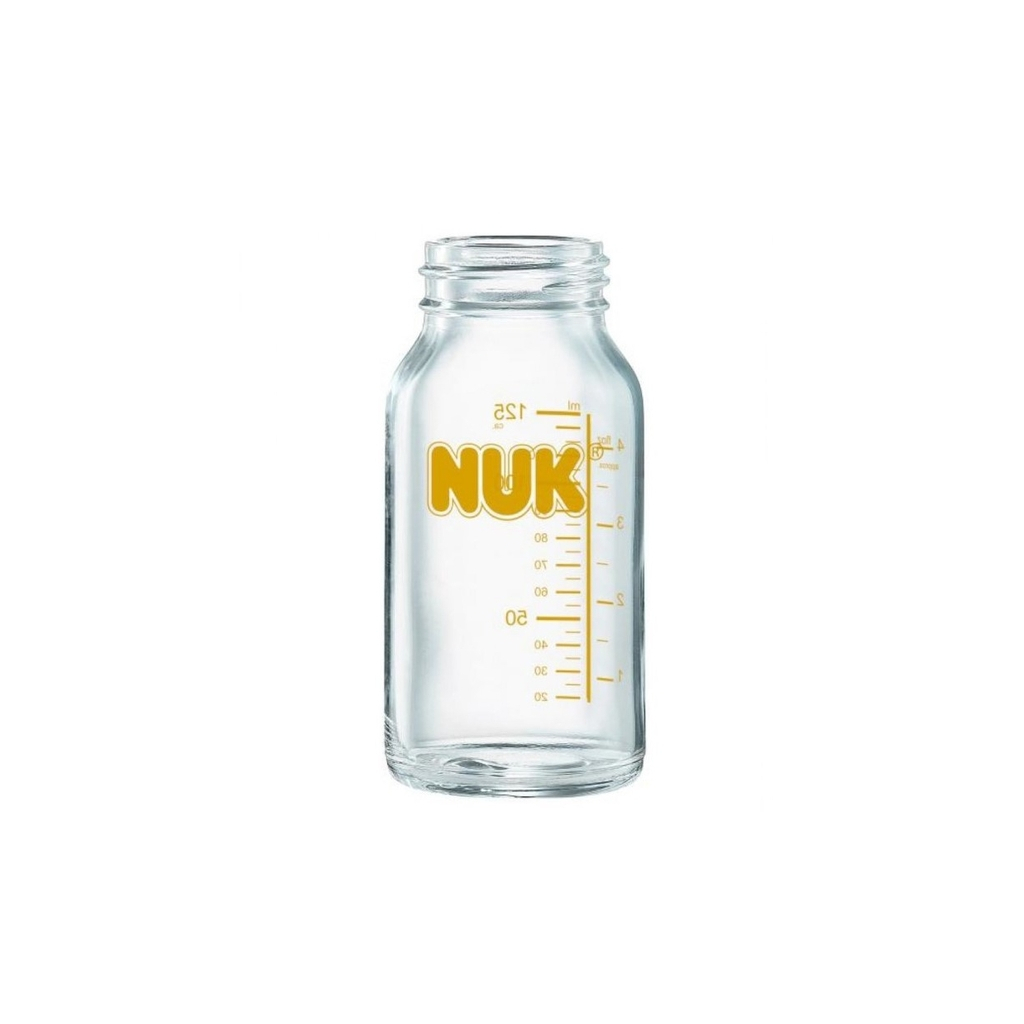Пляшечка для годування Nuk Клінік MedicPro, скляна, 125 мл (3952552)