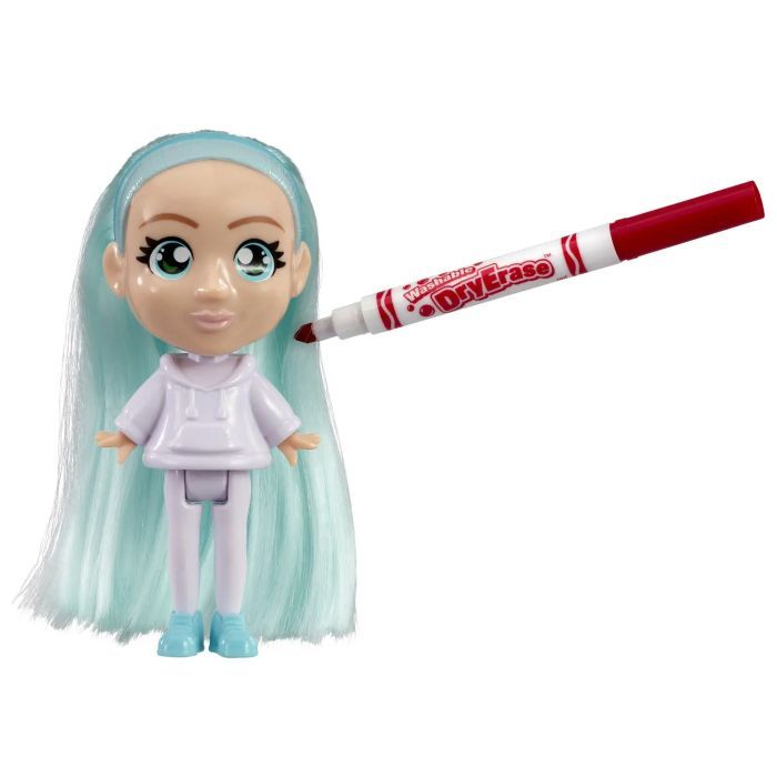 Набор для творчества Crayola Colour n Style Стильные девушки Скай (918938.005) изображение 5