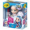 Набор для творчества Crayola Colour n Style Стильные девушки Скай (918938.005) изображение 7