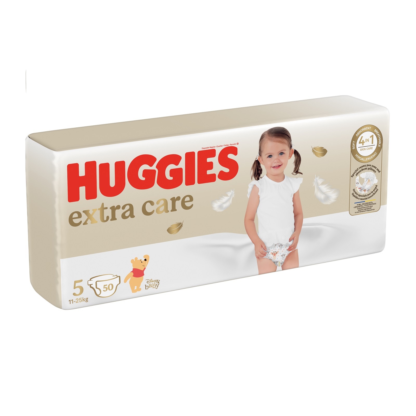 Підгузки Huggies Extra Care Size Розмір 5 (11-25 кг) 66 шт (5029053583174) зображення 2